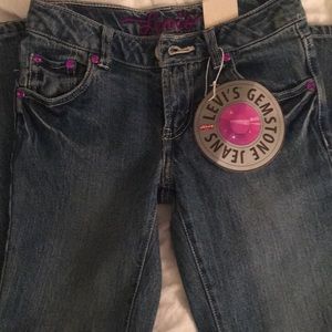 NWT Girls Levi Genstone Jeans Sz 8